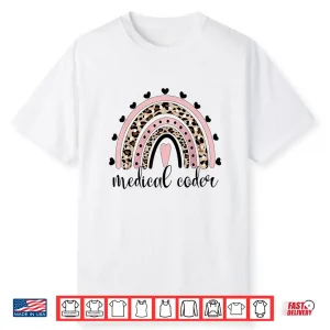 Medical Coder Rainbow Medical Coding Clinical Coder Shirt