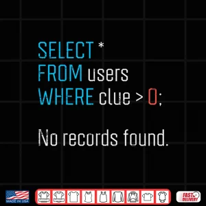Programmer Select From Users Where Sql Database It Men Women Shirt 4 Design Programmer Select From Users Where Sql Database It Men Women Shirt