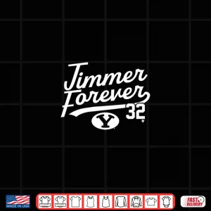 Design Jimmer Fredette Forever BYU Cougars Basketball Shirt
