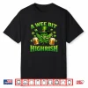 A Wee Bit Highrish Funny St Patricks Day Humor Shirt