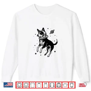 Sweatshirt Australian Cattle Dog Astronaut Outer Space Dog Shirt
