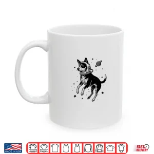 Mug Australian Cattle Dog Astronaut Outer Space Dog Shirt