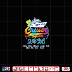 Cruise Squad Family Vacation Matching Travel Shirt 4 Design Cruise Squad Family Vacation Matching Travel Shirt