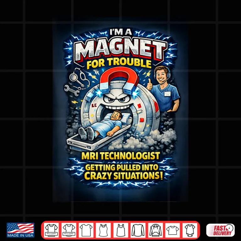 Design Funny MRI Technologist Medical Imaging Professional Shirt