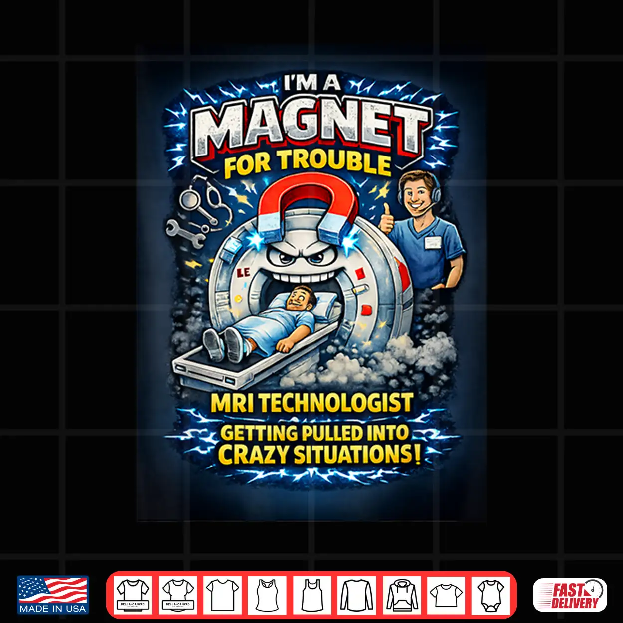 Funny Mri Technologist Medical Imaging Professional Shirt Funny Mri Technologist Medical Imaging Professional Shirt