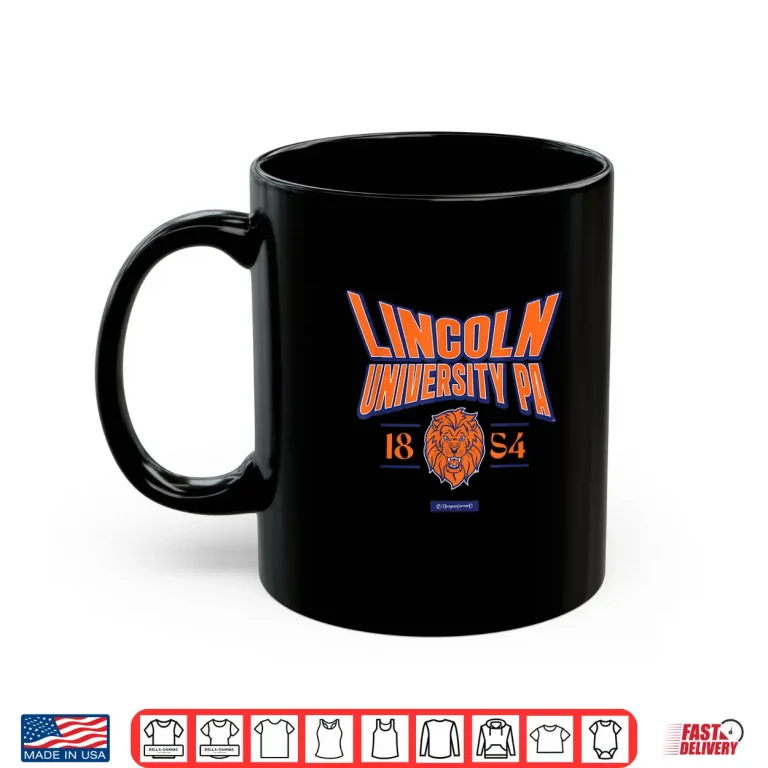 Mug Lincoln University PA Stretch Emblem HBCU Pride Shirt