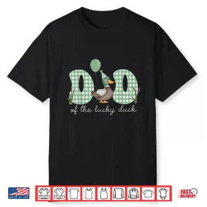 Mom  Dad Of The Lucky Duck 1St Birthday Parent Shirt