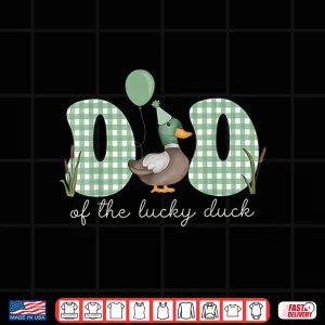 Design Mom Dad Of The Lucky Duck 1st Birthday Parent Shirt