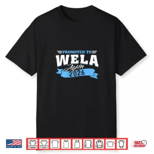 Promoted To Wela Again 2026 Grandma 2Nd Time Shirt