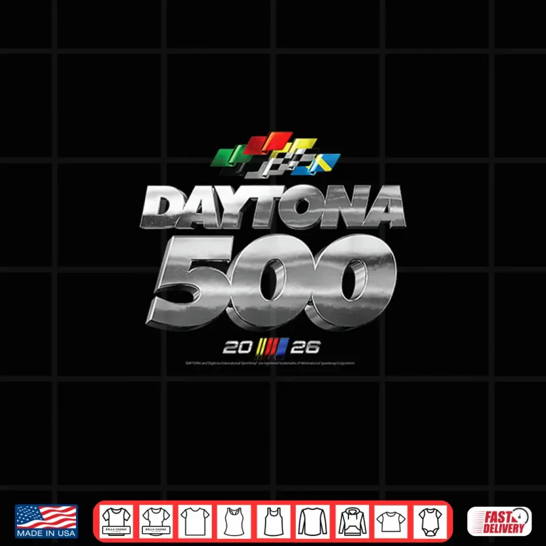 Design NASCAR Daytona 500 Chrome Racing Graphic Shirt
