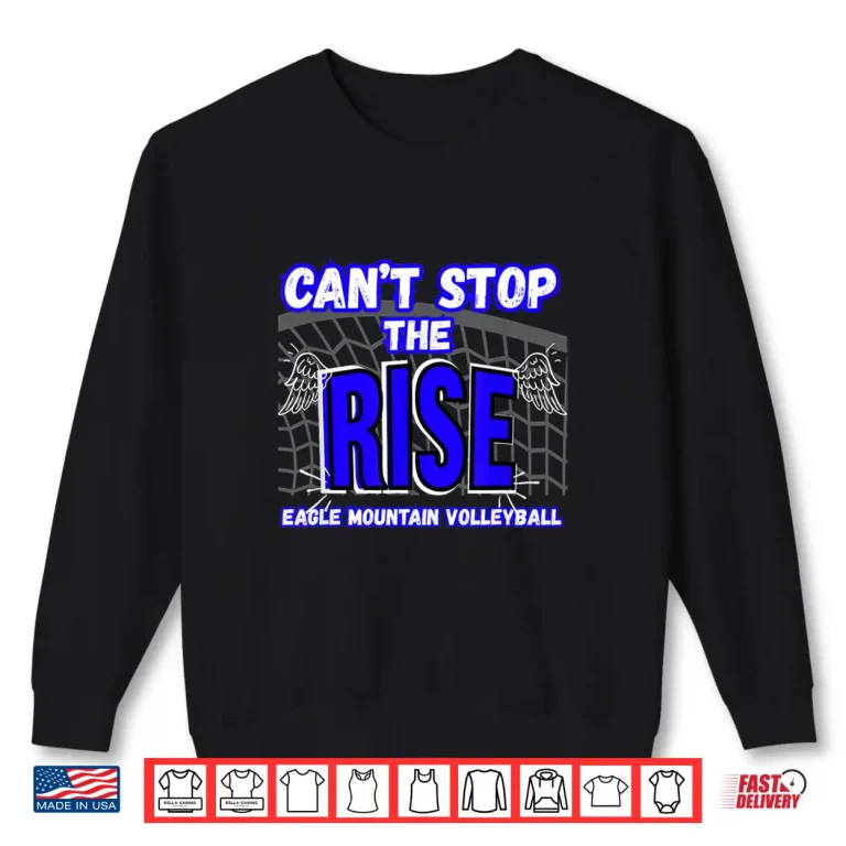 Sweatshirt Rise Motivational Graphic Apparel Shirt