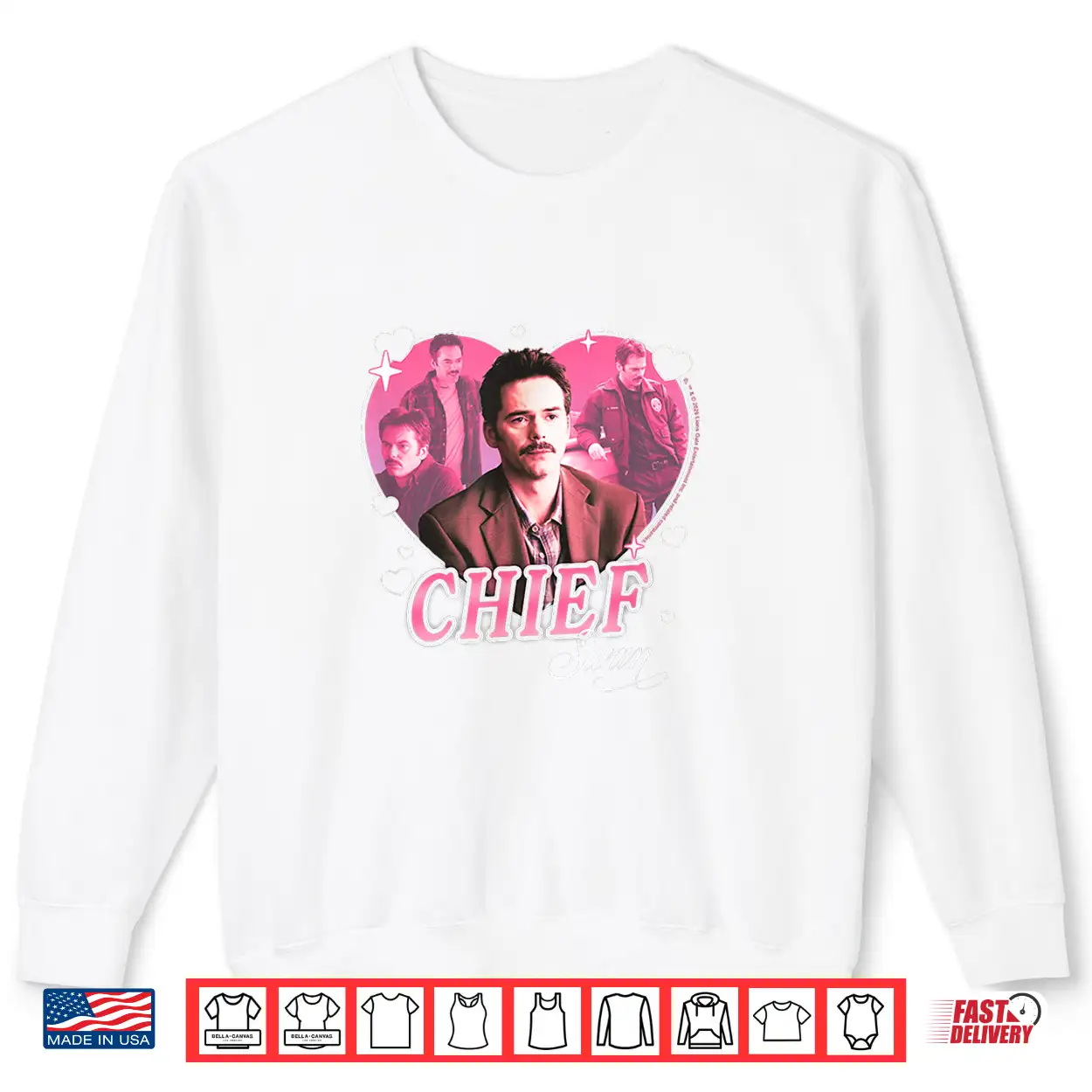 Twilight Chief Charlie Swan Hearts Dad Crush Movie Shirt Twilight Chief Charlie Swan Hearts Dad Crush Movie Shirt