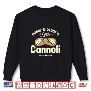 Sweatshirt Little Cannoli Italian Baby Graphic Shirt