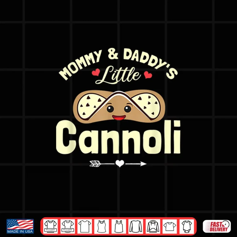 Design Little Cannoli Italian Baby Graphic Shirt