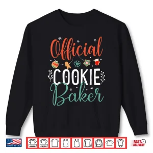 Sweatshirt Official Cookie Baker Christmas Shirt