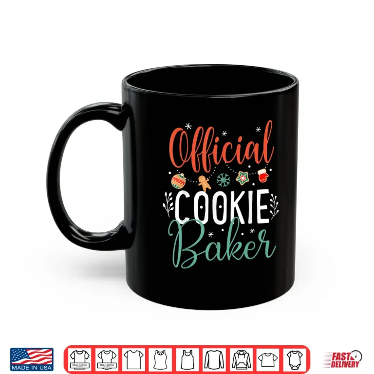 Mug Official Cookie Baker Christmas Shirt