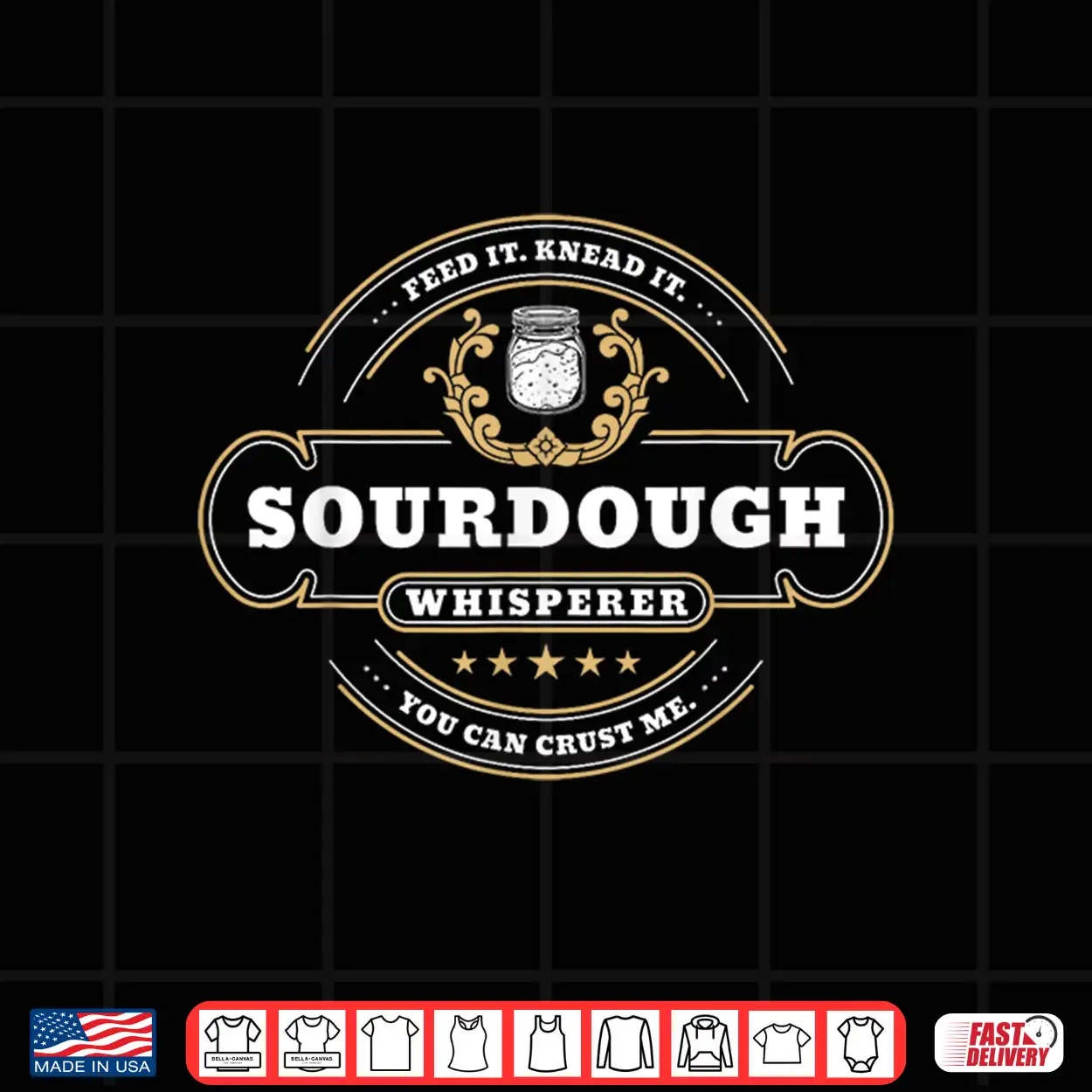 Sourdough Whisperer Bread Baker Shirt Sourdough Whisperer Bread Baker Shirt