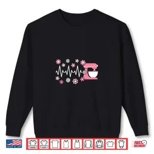 Sweatshirt Baking Heartbeat Bake Lover Baker Shirt 1