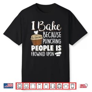 Baking Lover Baker  Cupcake Shirt