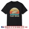Vintage Retro Yeast Mode Bread Baking Baker Bakery Sourdough Shirt