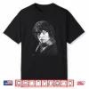 Actor Tom Baker Staring Black  White By Allan Ballard Shirt