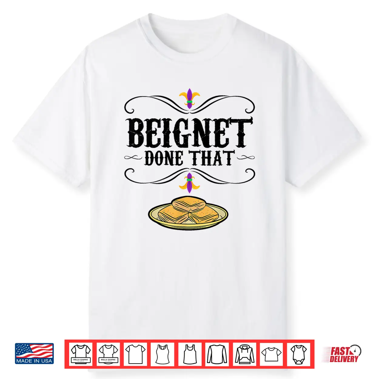 Beignet Done That Beignet Baker Shirt Beignet Done That Beignet Baker Shirt