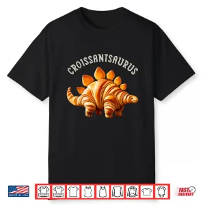 Dinosaur Croissant Bakery Lovers Shirt