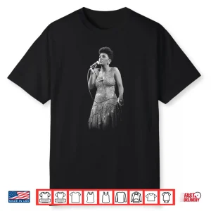 Anita Baker Live B&W By Stephen Wright Shirt
