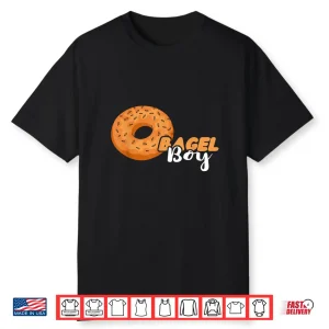 Bagel Boy Baker Baking Bagels Dough Maker Bagel Lover Shirt