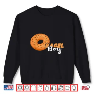 Sweatshirt Bagel Boy Baker Baking Bagels Dough Maker Bagel Lover Shirt