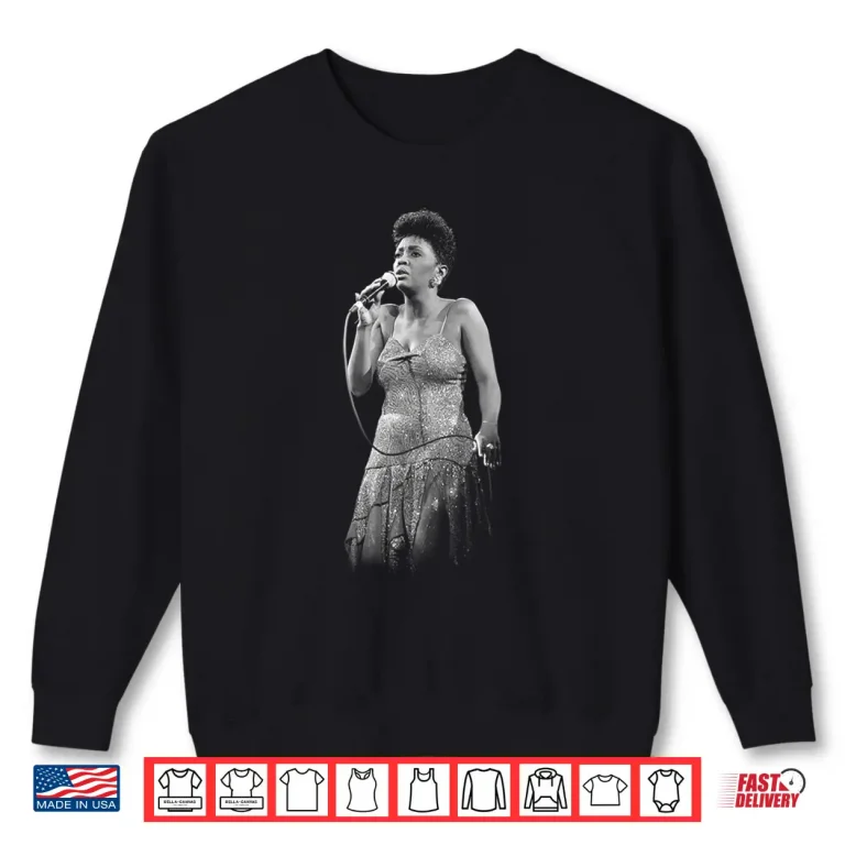 Sweatshirt Anita Baker Live BW By Stephen Wright Shirt