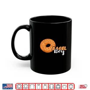 Mug Bagel Boy Baker Baking Bagels Dough Maker Bagel Lover Shirt