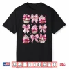 Coquette Bow Cupcake Baking Baker Girl Mom Pink Mother’S Day Shirt