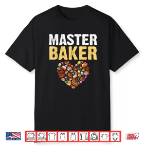 Funny Retro Vintage Baking Master Baker Shirt