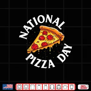 Design National Pizza Day Food Lover Pizza Baker Shirt
