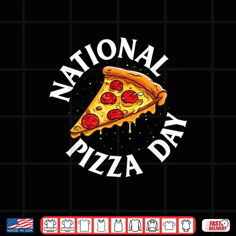 Design National Pizza Day Food Lover Pizza Baker Shirt
