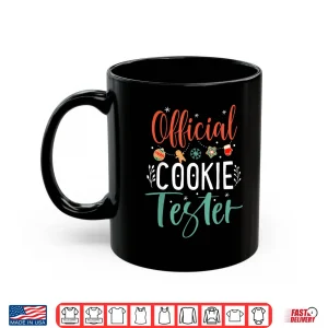 Mug Official Cookie Tester Funny Christmas Couples Shirt