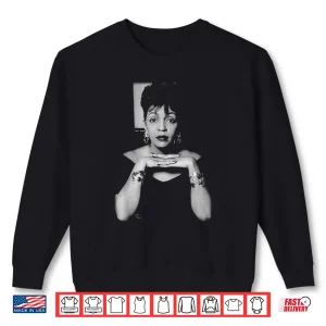 Sweatshirt Singer Anita Baker BW By Stephen Wright Shirt