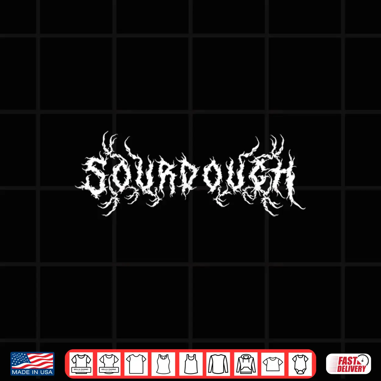 Sourdough Heavy Music Logo For Sourdough Baker Shirt Sourdough Heavy Music Logo For Sourdough Baker Shirt