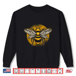 Sweatshirt Bee Lover Insect Beekeeper Honeycomb Honey Beekeeping Shirt
