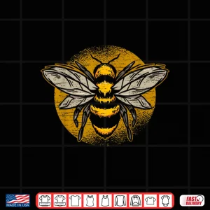 Design Bee Lover Insect Beekeeper Honeycomb Honey Beekeeping Shirt