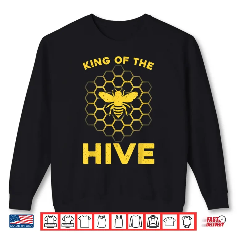 Sweatshirt Beekeeper Art Bee Hive Honey Beekeeping Shirt