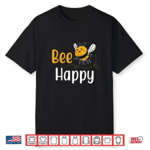 Beekeeper Bee Happy Honeycomb Beekeeping Shirt