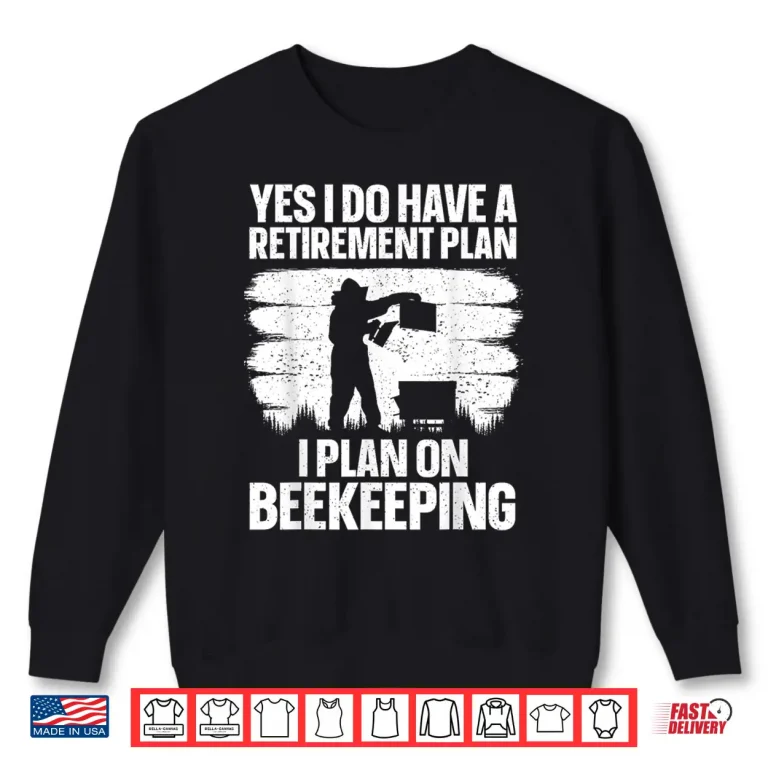 Sweatshirt Beekeeping Art Beekeeper Honey Bee Keeper Shirt