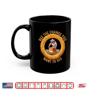 Mug Beekeeping Bee Lover Honeycomb Apiarist Beekeeper Shirt