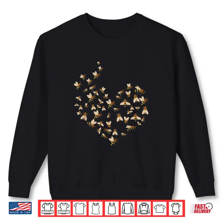 Sweatshirt Beekeeping Gift Apiarist Honey Bee Shirt