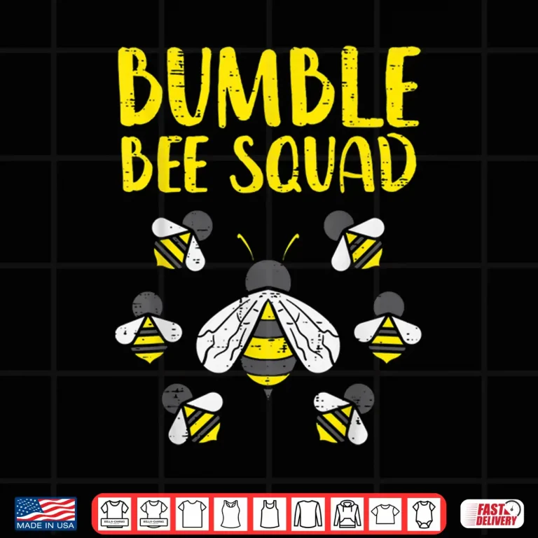 Design Bumble Bee Squad Bumblebee Friends Team Shirt