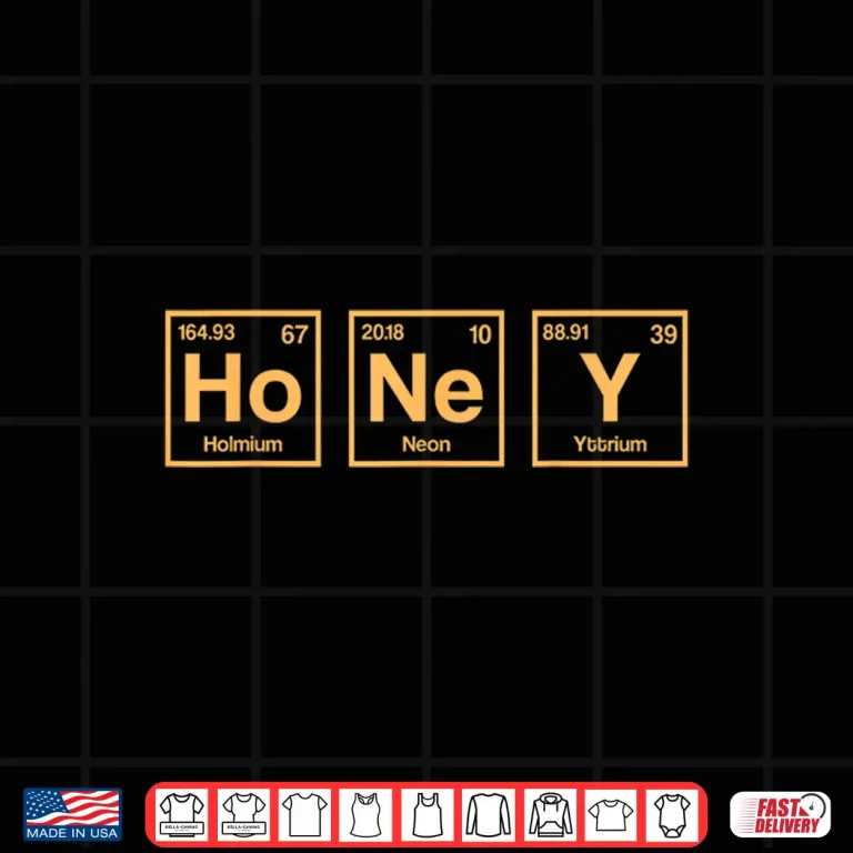 Honey Beekeeper Periodic Table Elements Shirt 4 Design Honey Beekeeper Periodic Table Elements Shirt