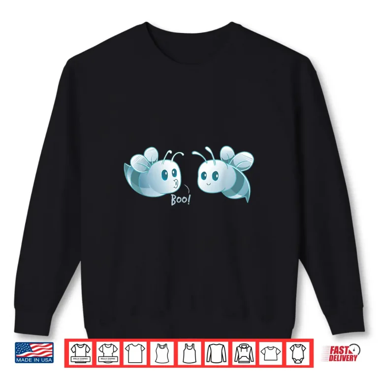 Sweatshirt Spooky Ghost Beekeeper Bee Lover Halloween Shirt