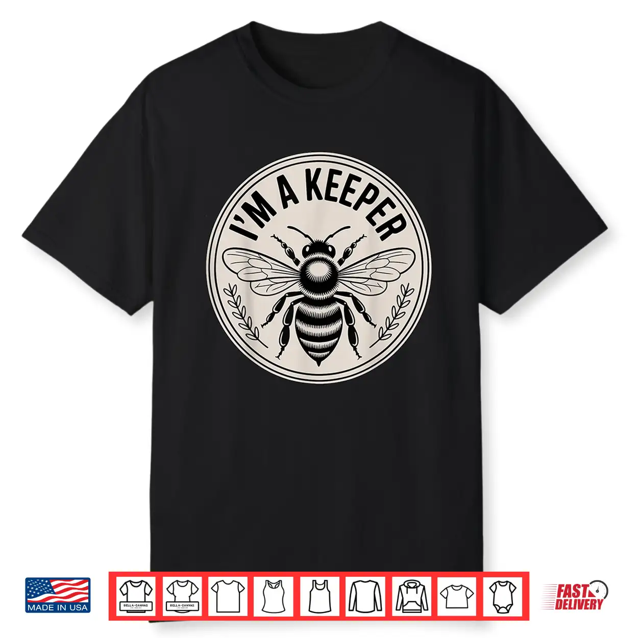 Urban Beekeeper I’M A Keeper Beekeeping Shirt Urban Beekeeper I’M A Keeper Beekeeping Shirt